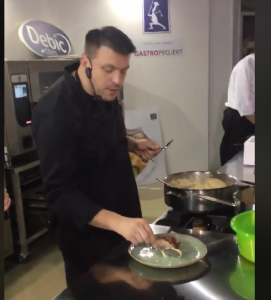Cooking show na Fair Promohotel Poreč by chef Mate Janković